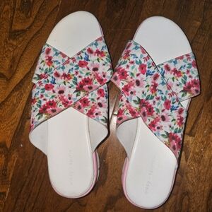Easy Spirit flower Sandals